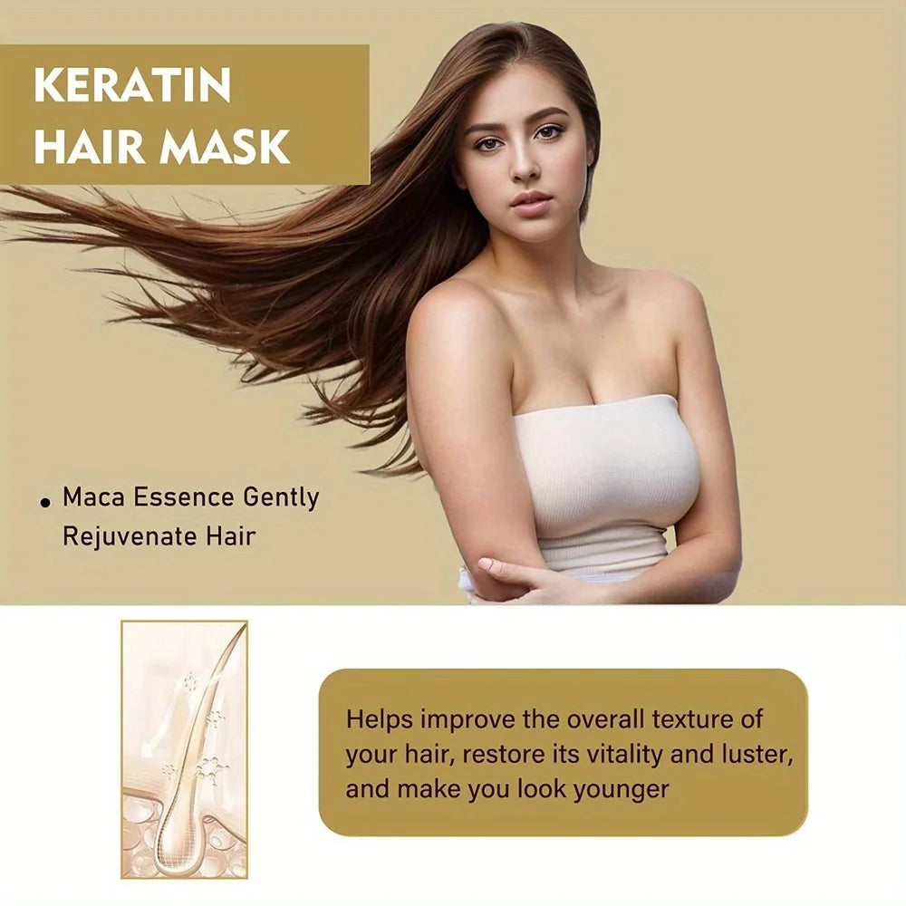 Masque Capillaire au Beurre de Karité, Huiles d’Argan & de Coco